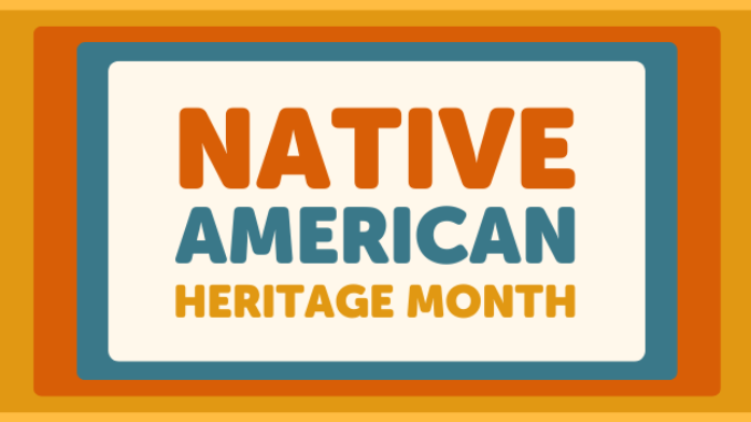 Native American Heritage Month logo