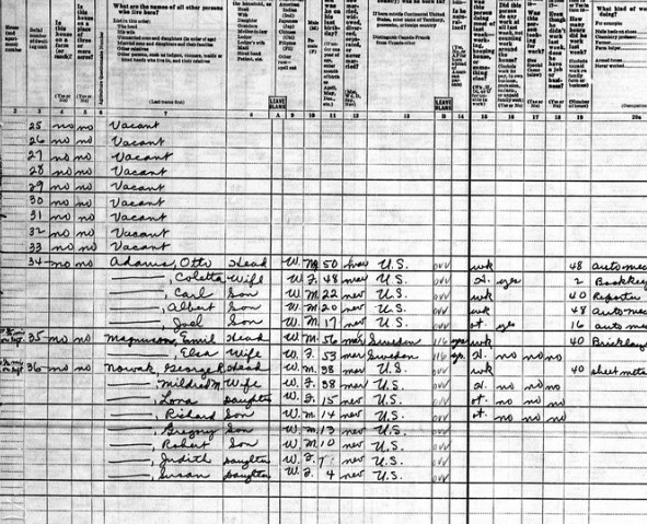 1950 census snip