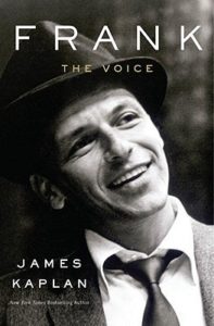 Cover of Frank: The Voice. A young, smiling Frank Sinatra, wearing a black fedora.