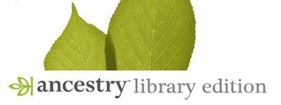 Ancestry: Library Edition logo banner